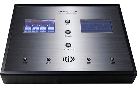 EMS「インデプス」トレーニング寝たまま体幹を鍛える新習慣 てて整骨院二十四軒店